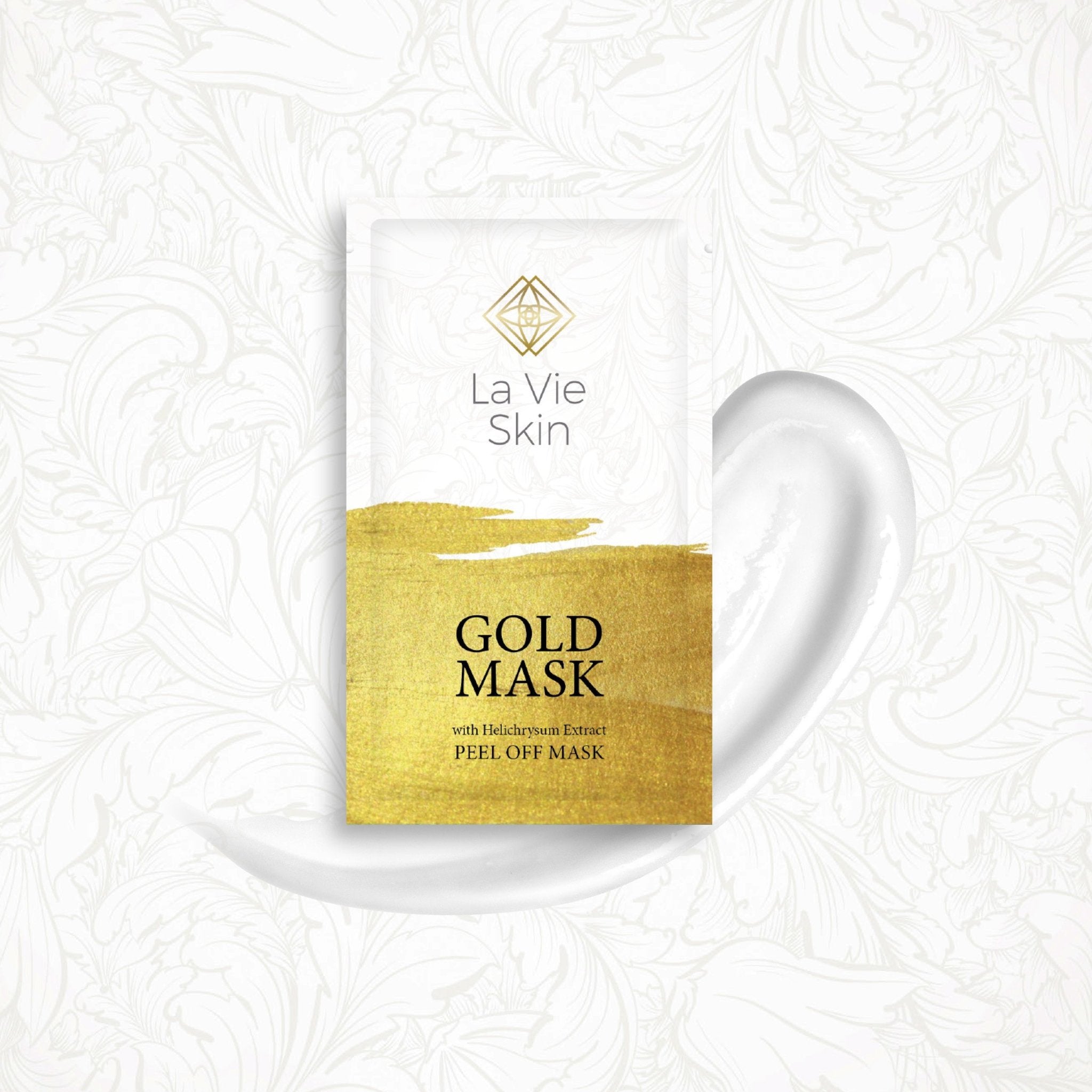 Gold Mask With Helichrysum Extract - PEEL OFF MASK - La Vie Skin